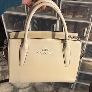 Coach Ivory Satchel Bag